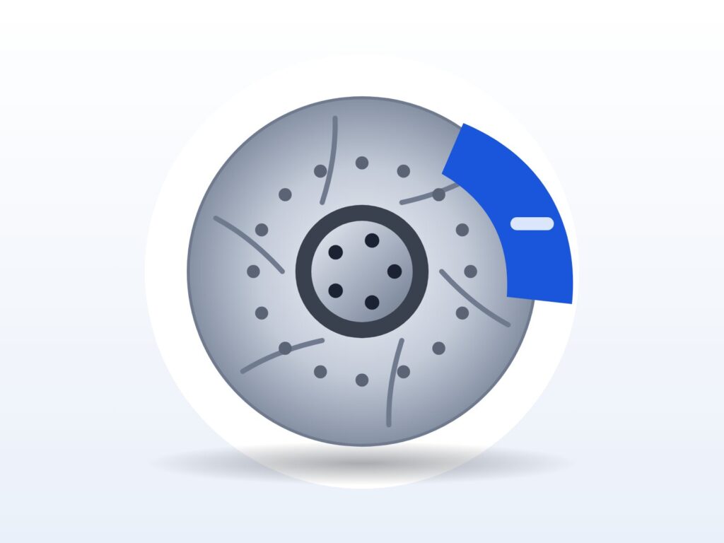 Performance Brake Kit — Slotted Rotors & Pads
